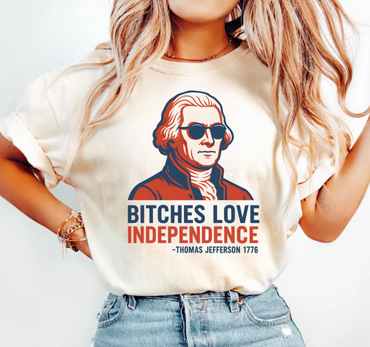 Funny Love Independence Shirt, 4th of July Shirt