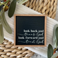 Mini Framed Faith Sign – Religious Quote