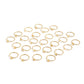 18k Gold Initial Letter Stacking Rings