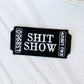 Shitshow ticket embroidered iron-on hat patch