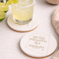 Arizona “We Salt Margaritas Not Sidewalks” Stone White Coaster