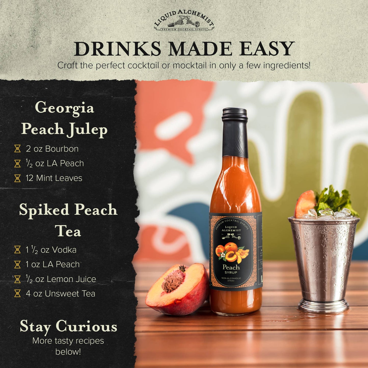 Peach Cocktail Syrup