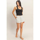 Polka Dot Drawstring Shorts