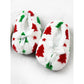 Kids Christmas Theme Fuzzy Slippers