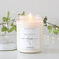 No Words Just Hugs Candle / Warm Wish Scent / Sympathy Gift