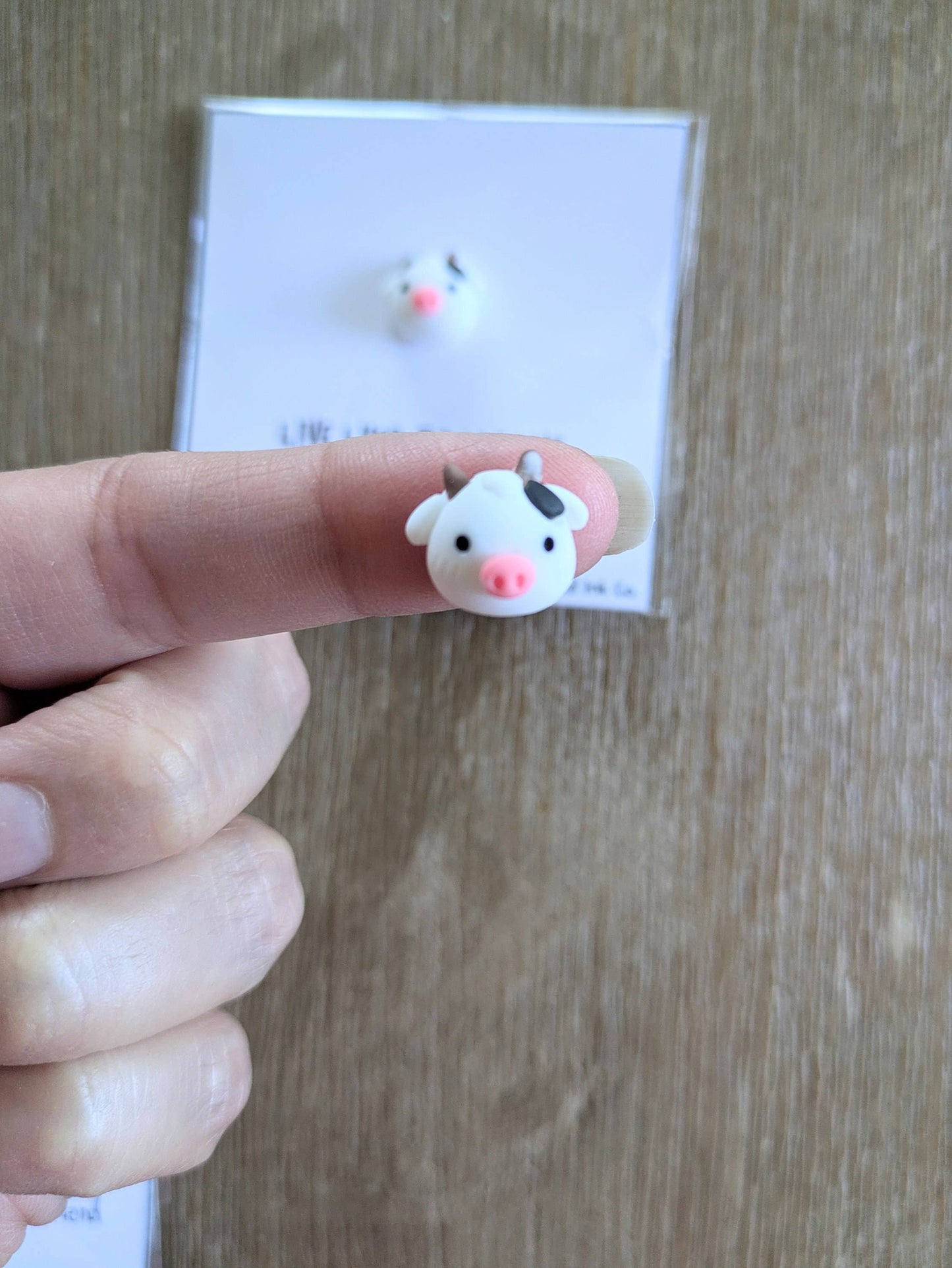 Legendary Friend Card & Cow Figurine with Personal Note