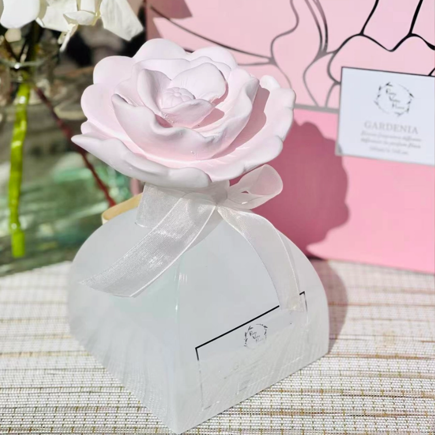 New (2025) Diffuser Sets Sunshine Ceramic Set  -Gardenia