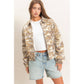 Camouflage Zip-Up Jacket