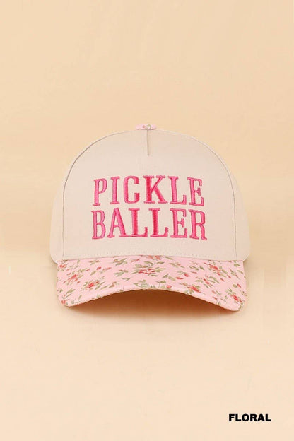 Pickle Baller Two Tone Snapback Hat