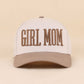 Girl Mom Two Tone Snapback Hat Zenana Consgt.