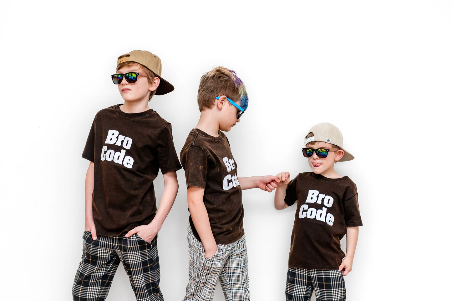 Bro Code | Boys Vintage Wash T-Shirt