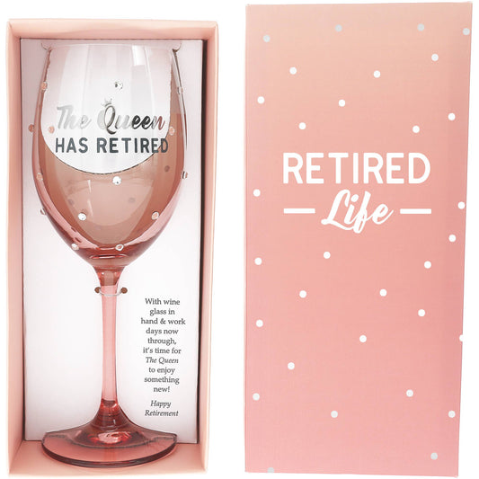 The Queen - Gift Boxed 17 oz Wine glass