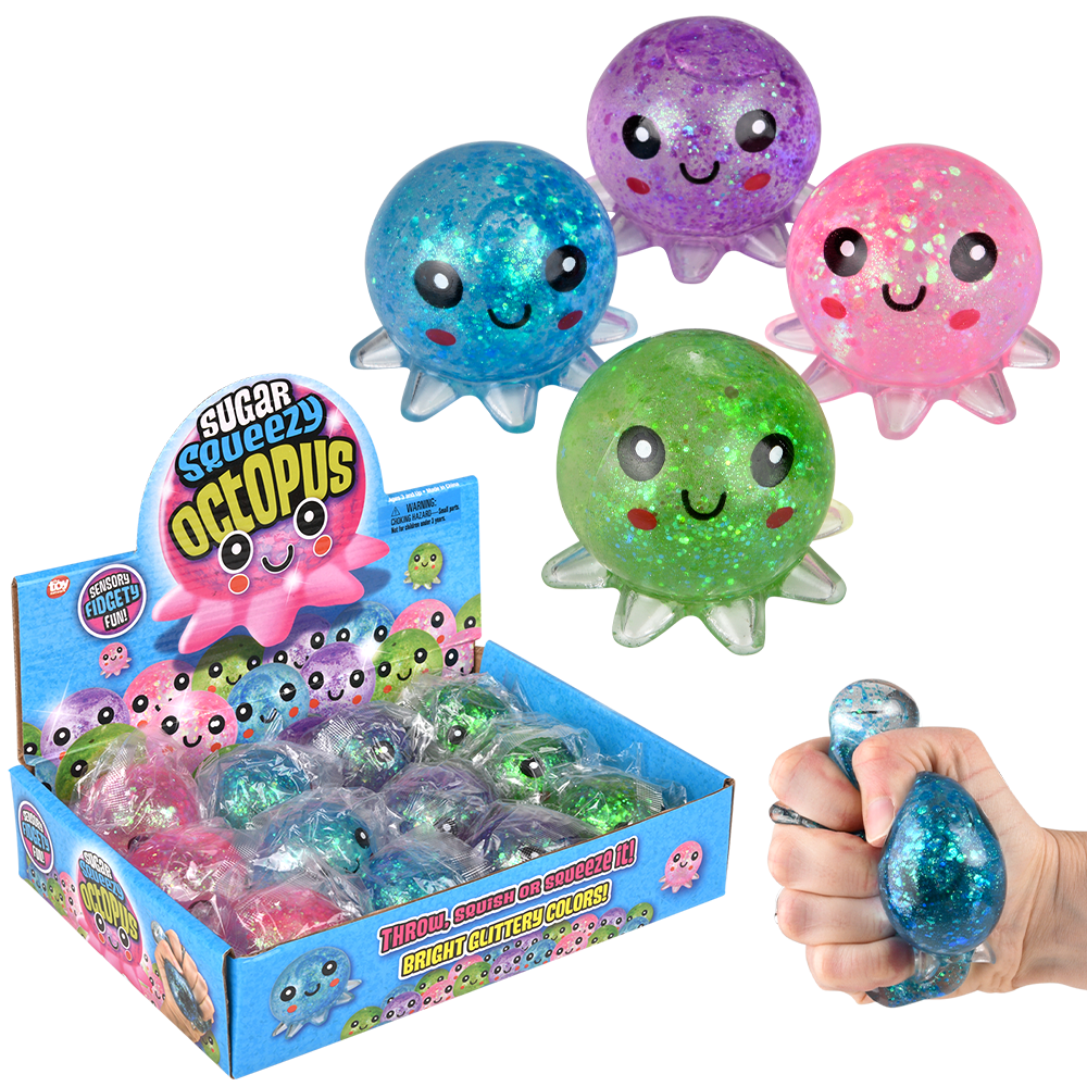 (T) 2.5" SQUEEZY SUGAR OCTOPUS