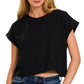 `".Cotton Short Sleeve Tee