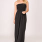 Smocked Strapless Jumpsuit