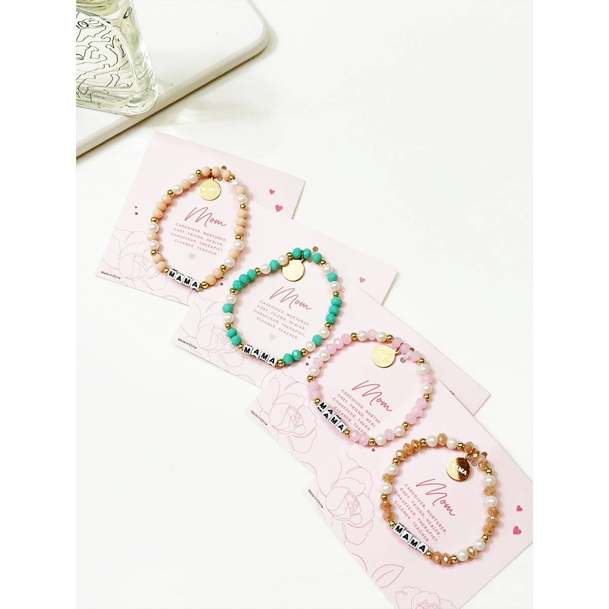 Mix Beads MAMA Inpirational Bracelet