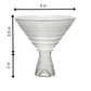 Clear Hobnail Martini Glasses (Set of 1) -9oz