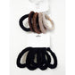 Brown Tone Multi Design Hair Ties