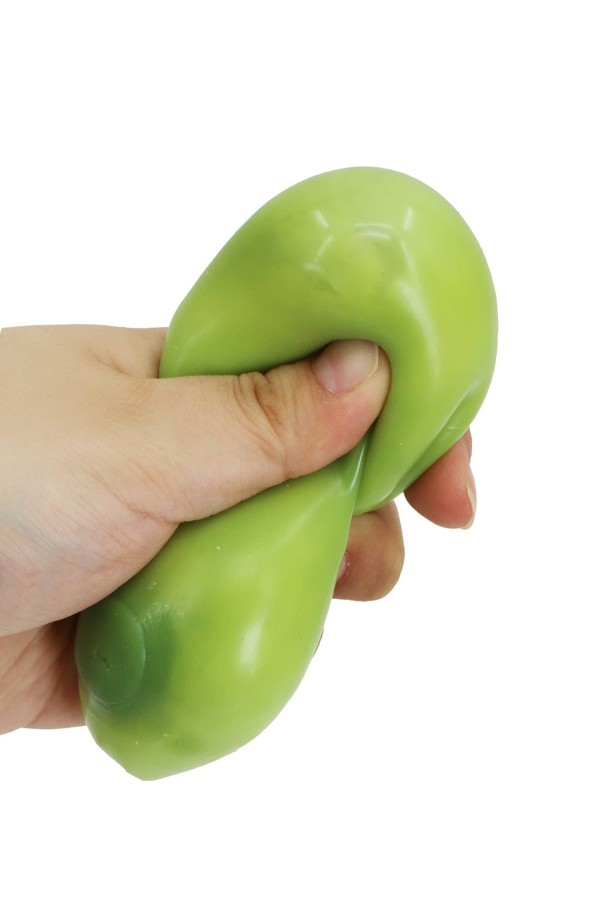 Color-Changing Mango Crunchy Bead Slime Filled TPR Squishy