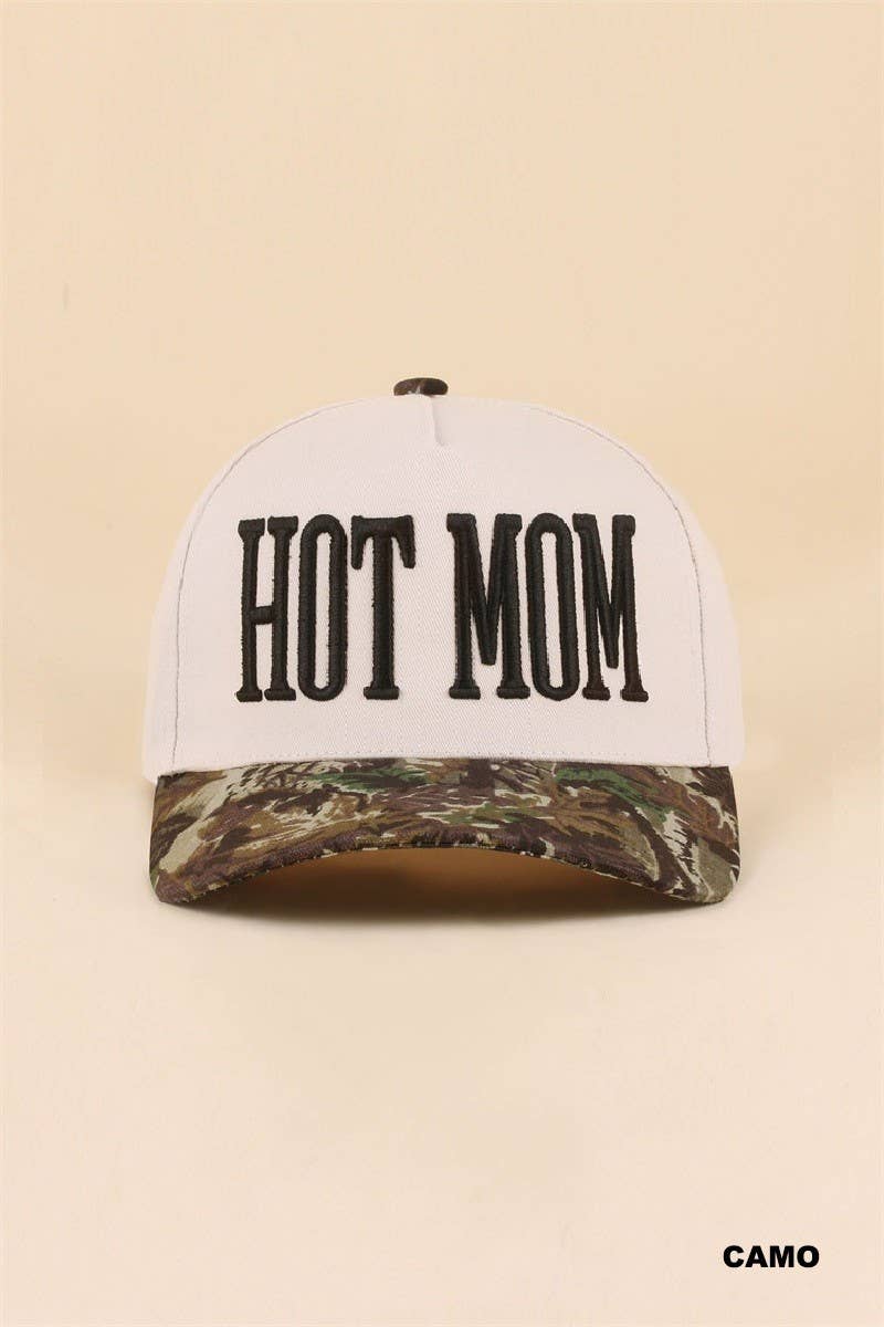 Hot Mom Two Tone Snapback Hat