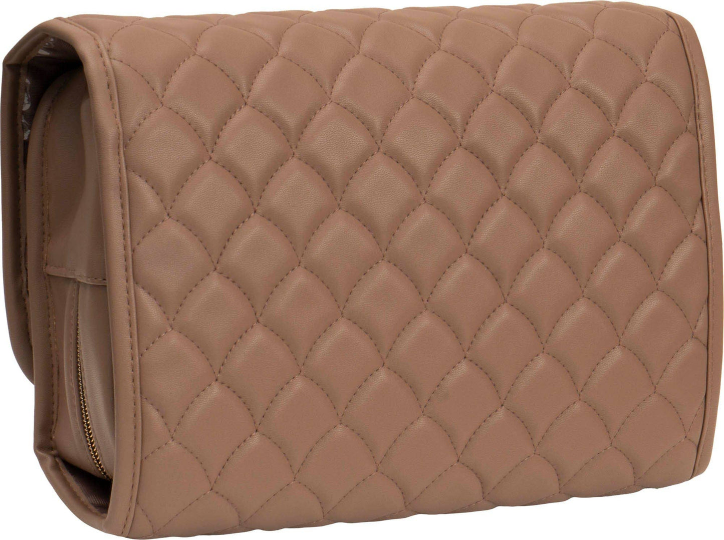 Joan & David The Teardrop Quilted Roll Hanging Toiletry Bag