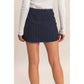 Pinstripe Skort