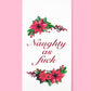 Naughty as Fuck Tea Towel Four Pack | Holiday Dishtowel