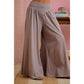 WOMEN SMOCKED WAIST WIDE LEG PULL ON PANTS