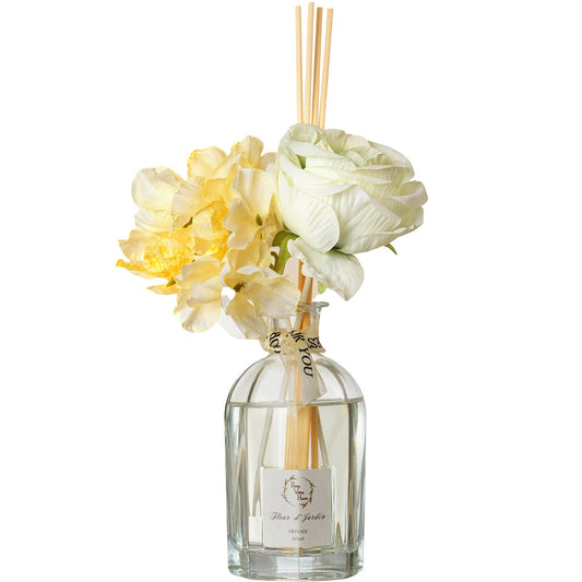 120Ml / 4.05 FL Oz Reed Diffuser Sets Faux Flowers