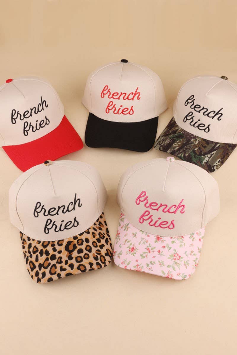 French Fries Two Tone Cotton Hat