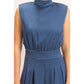 Sleeveless Mock Neck Jumpsuit