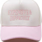Kid/Baby 2-Tone Cap: Expensive & Difficult- Rose/Beige