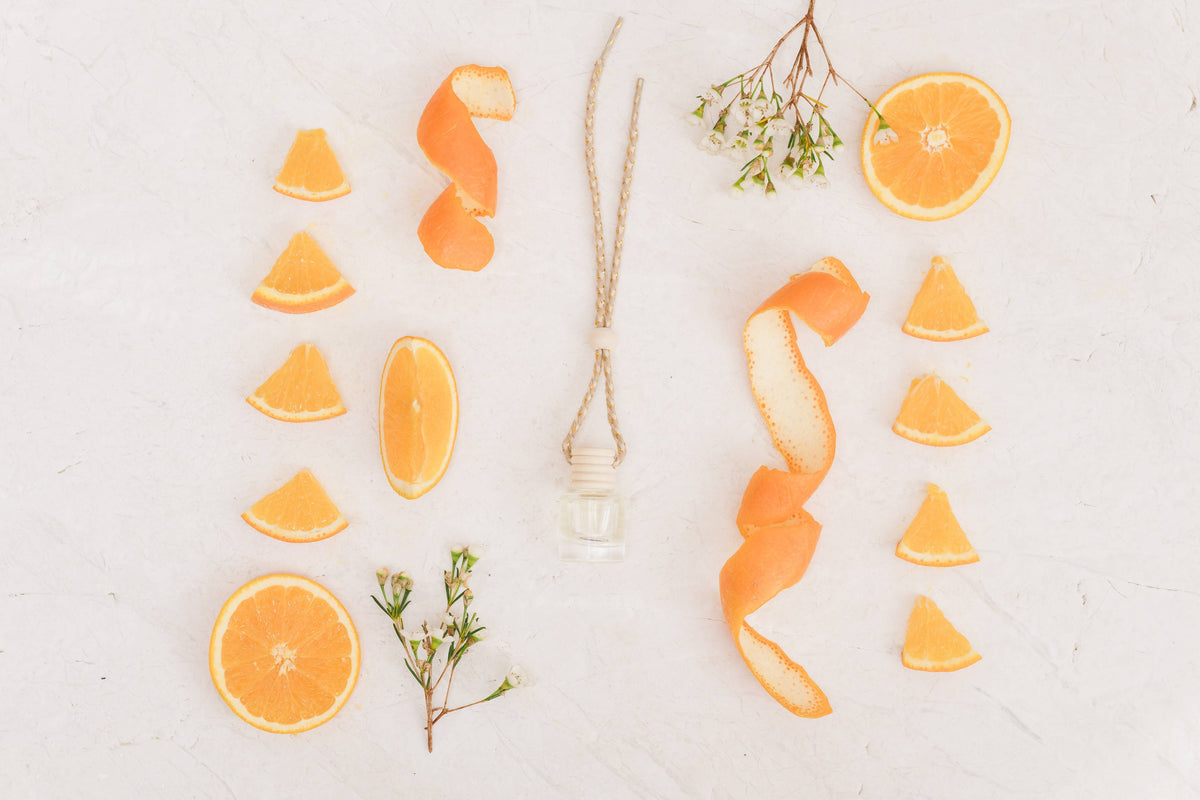 Satsuma Car Diffuser – Mandarin + Orange + Citrus Zest