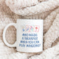 Mahjong Coffee Cup Mug Tile Game Decor Hostess Gift Preppy