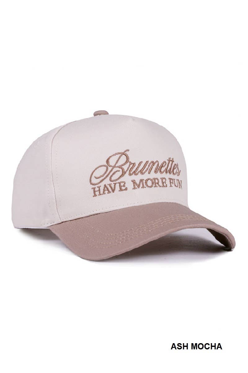 .Two Tone Canvas Cotton Cap