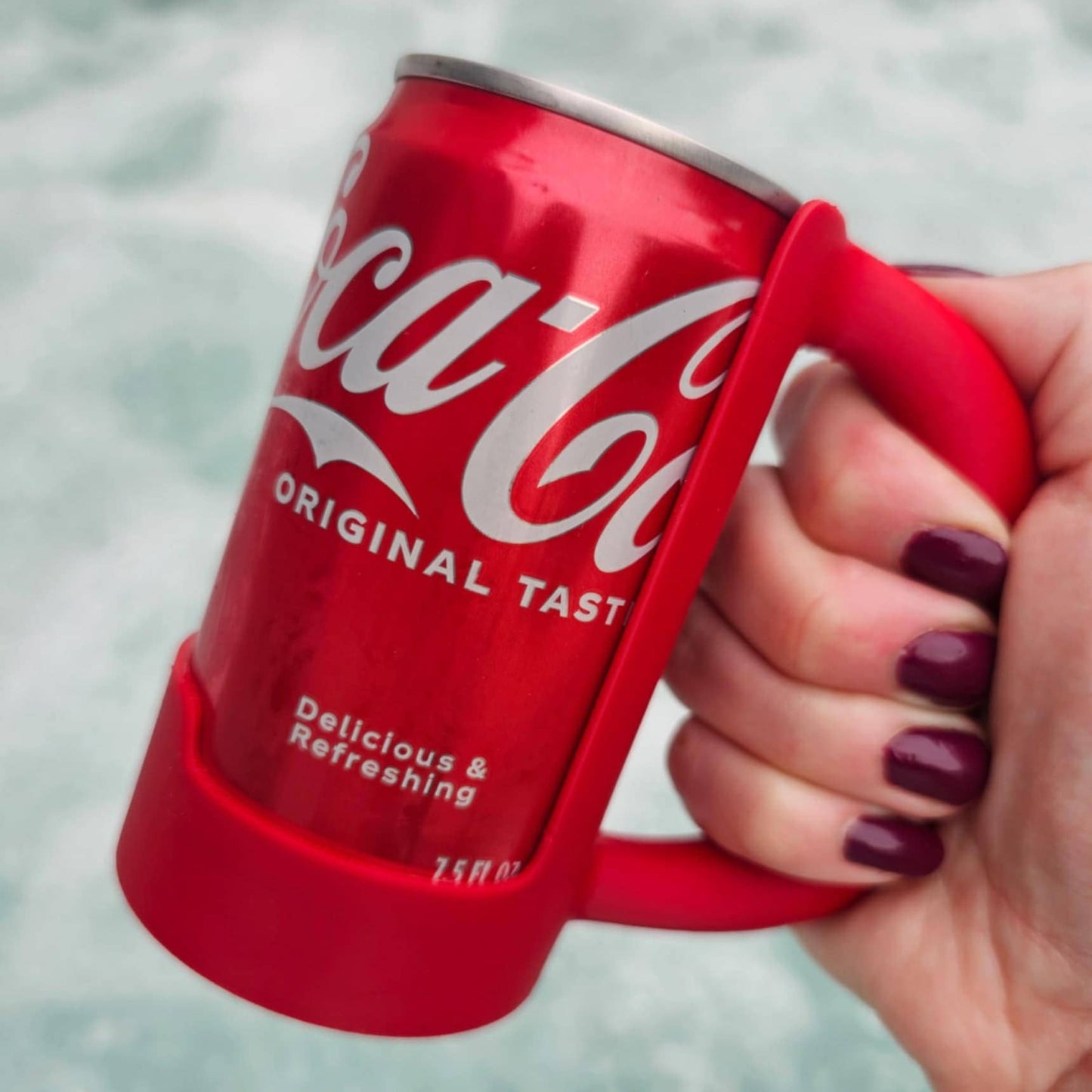 7.5 & 8.4 oz MINI Can Holder, Mini Soda Pop Holder Handle