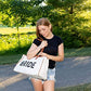 Large Cotton Tote Bag - Bride