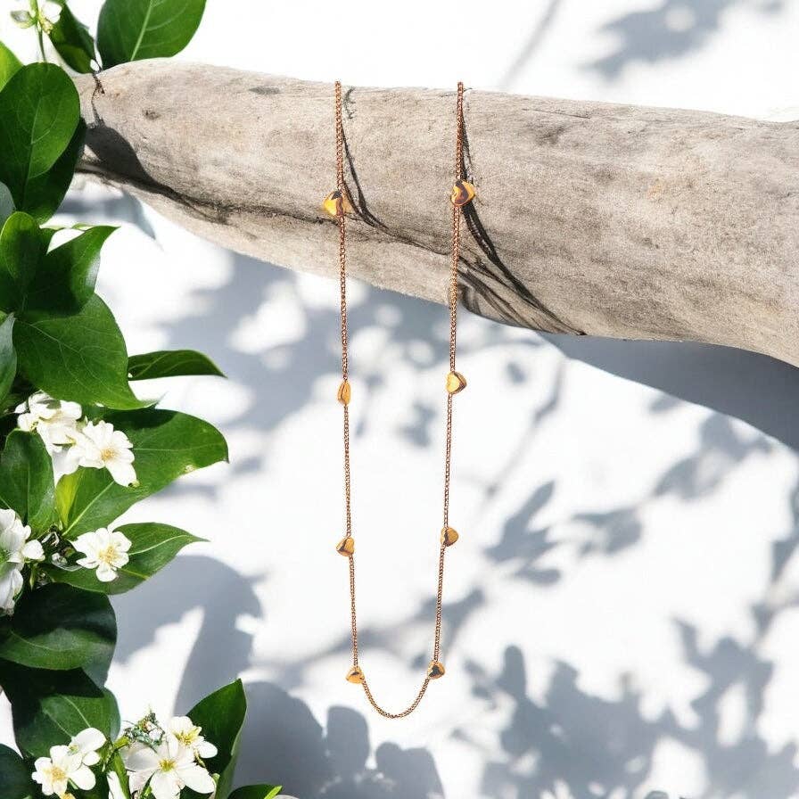 Dainty Heart - 18K Gold Plated, Waterproof Necklace