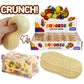 Peanut Zero Rebound TPR Crunchy Bead Slime Filled Squishy