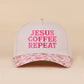 Coffee & Jesus Two Tone Cotton Hat
