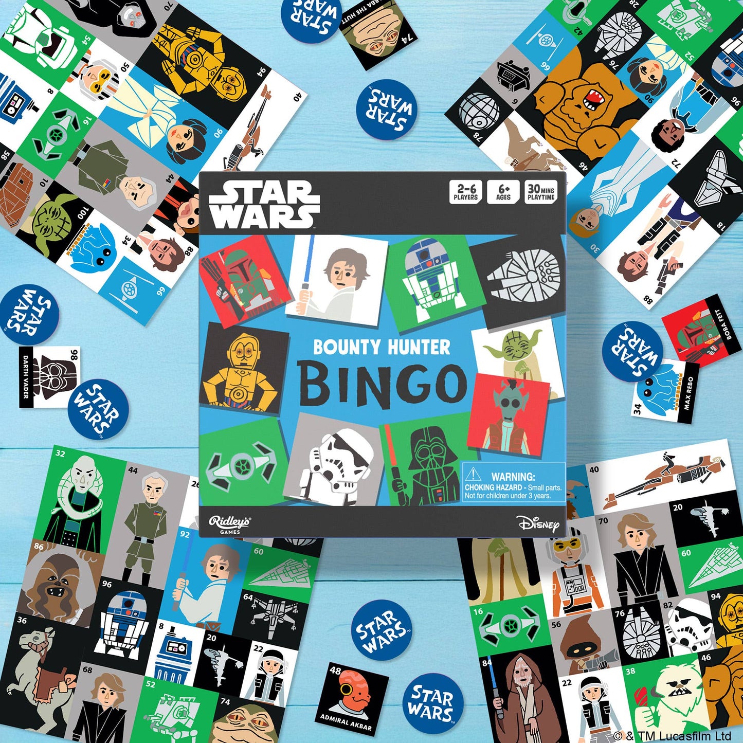 Star Wars Bounty Hunter Bingo