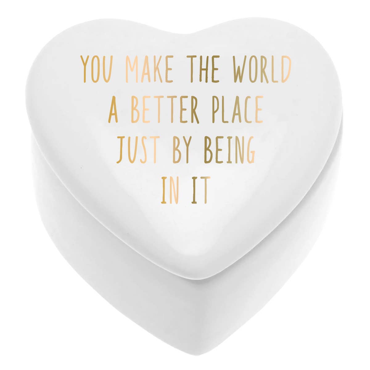 Ceramic Heart Shaped Trinket Box | Better Place