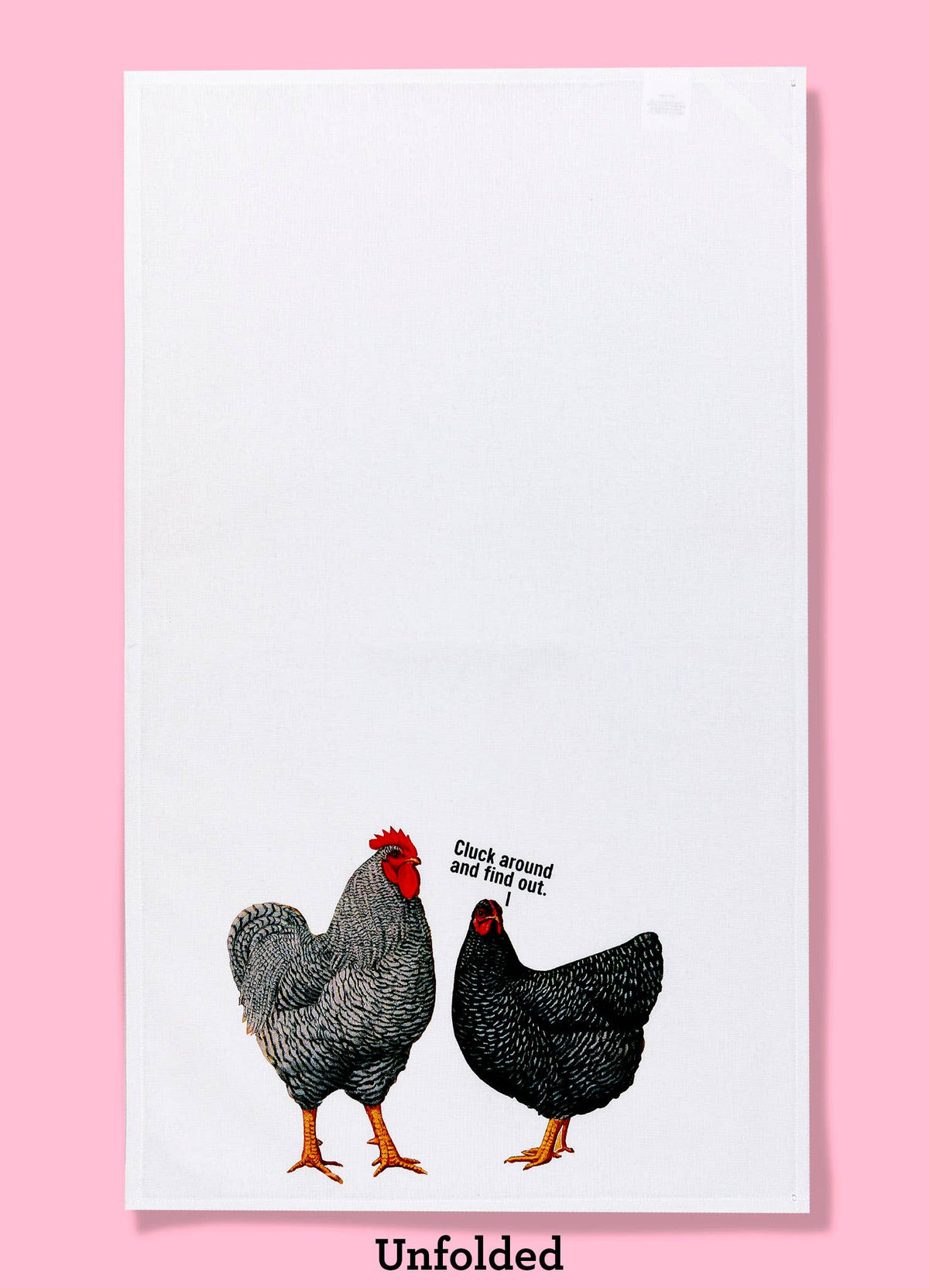 Cluck Around and Find Out Tea Towel Four Pack