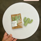 Cactus Mini Soap (Single): Agave (Greens)