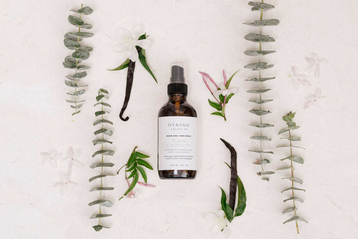 Room & Linen Spray – Warm Cashmere, Vanilla & Jasmine