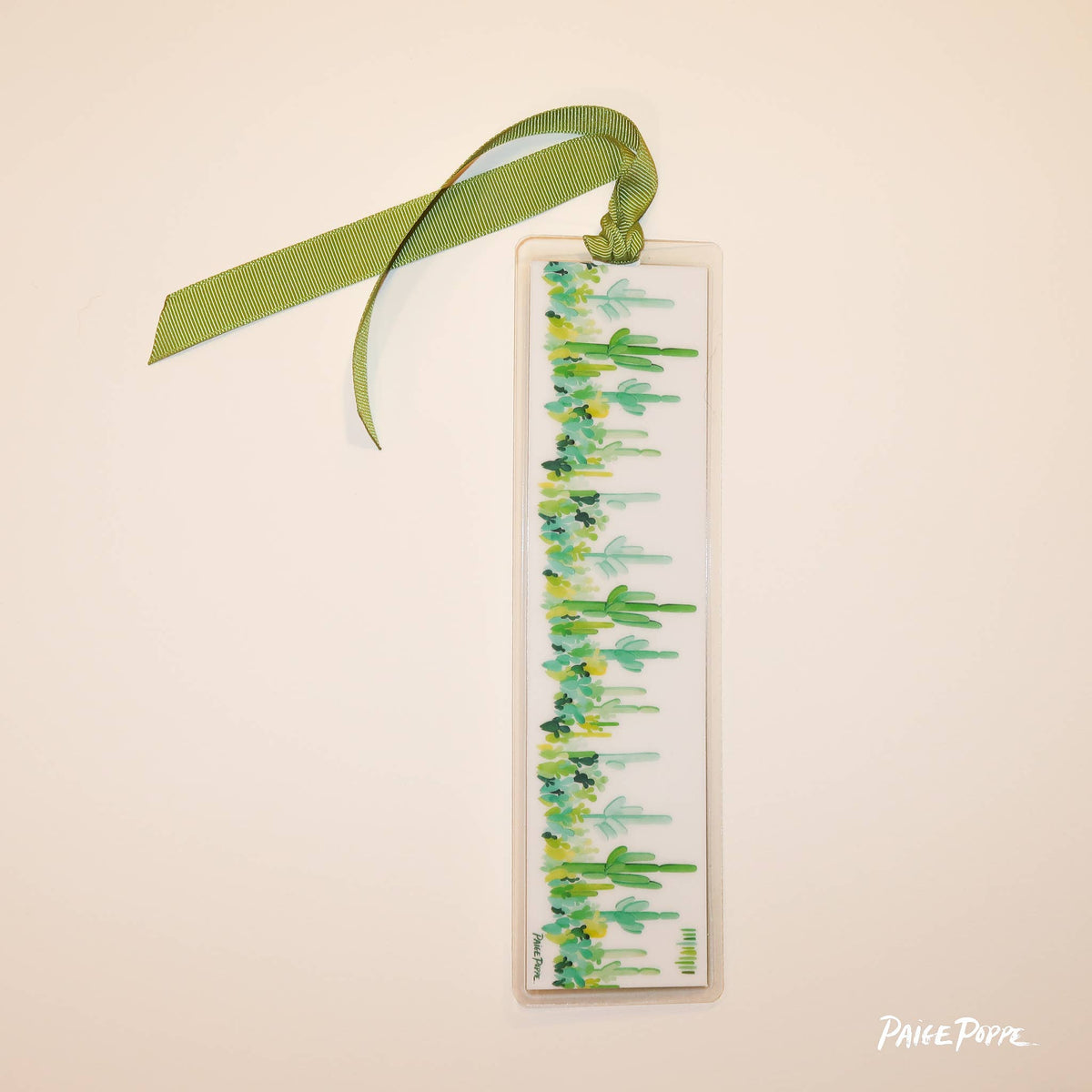 "Emerald Valley" Ribboned Bookmark