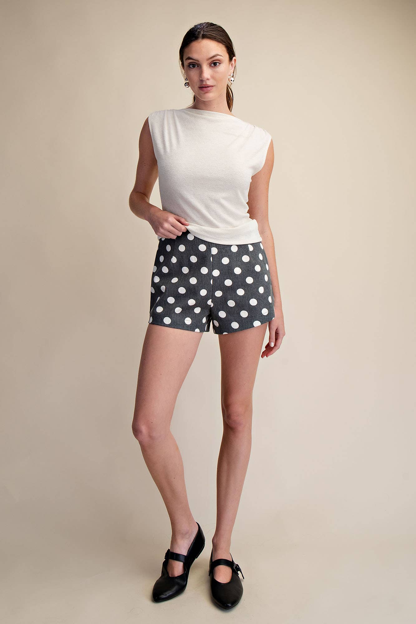 Fitted Mini Shorts