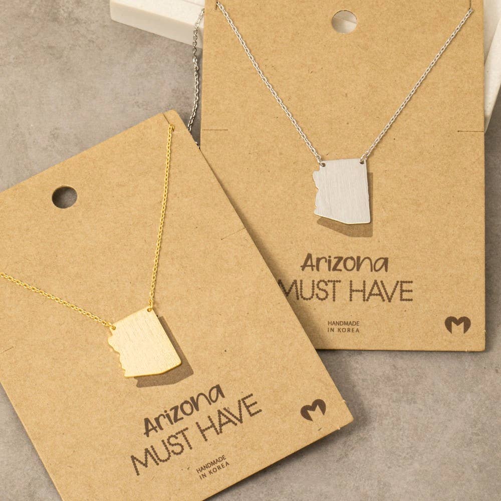 Arizona State Pendant Necklace