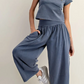Mineral Washed Solid Cropped T-Shirt