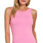 `Premium Rayon Double Layered Tank Top - Zenana